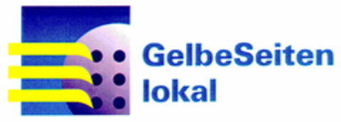 GelbeSeiten lokal Logo (DPMA, 14.01.2000)