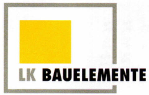 LK BAUELEMENTE Logo (DPMA, 11.02.2000)