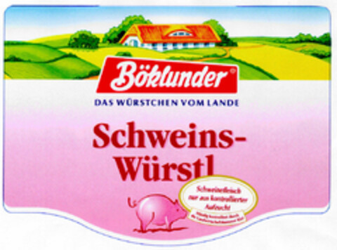 Böklunder Schweins-Würstl Logo (DPMA, 03/15/2001)