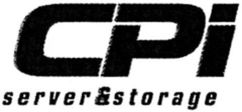 CPi server & storage Logo (DPMA, 07.03.2008)