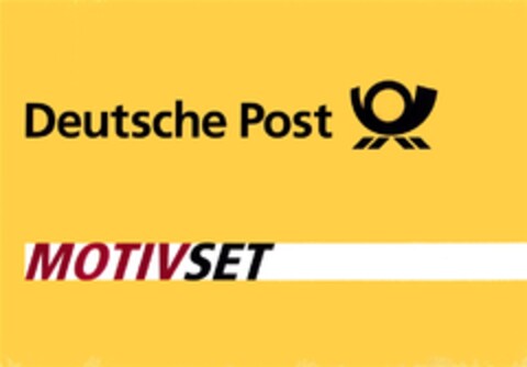 Deutsche Post MOTIVSET Logo (DPMA, 15.09.2008)