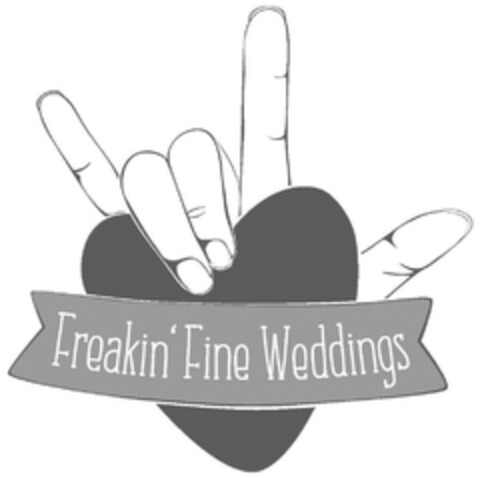 Freakin´Fine Weddings Logo (DPMA, 15.08.2014)