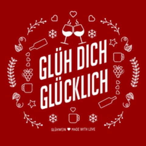 GLÜH DICH GLÜCKLICH Logo (DPMA, 12/04/2017)