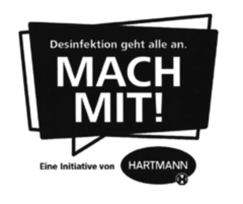 Desinfektion geht alle an. MACH MIT! Logo (DPMA, 26.09.2019)