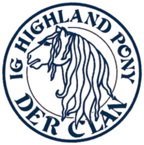 IG HIGHLAND PONY DER CLAN Logo (DPMA, 12/11/2021)