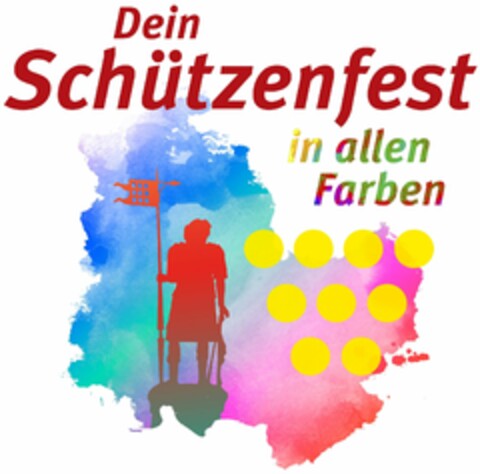 Dein Schützenfest in allen Farben Logo (DPMA, 05.08.2021)