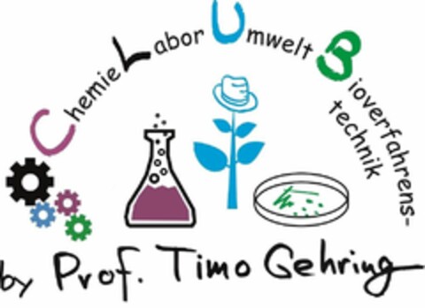 Chemie Labor Umwelt Bioverfahrens-technik by Prof. Timo Gehring Logo (DPMA, 16.08.2023)