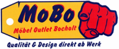 MoBo Möbel Outlet Bocholt Logo (DPMA, 01.07.2004)