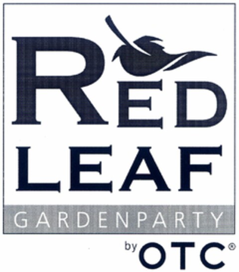 RED LEAF GARDENPARTY by OTC Logo (DPMA, 12.12.2005)