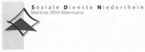 Soziale Dienste Niederrhein Martina Witt-Niermann Logo (DPMA, 28.02.2007)