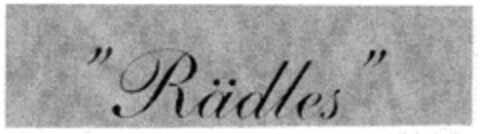 Rädles Logo (DPMA, 11/08/1994)