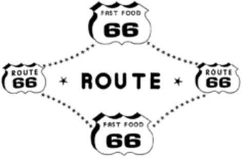 ROUTE 66 Logo (DPMA, 29.05.1995)