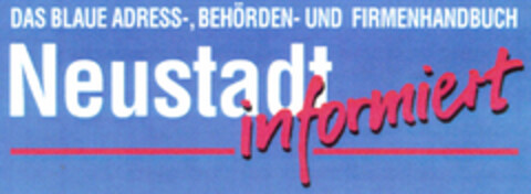 Neustadt informiert Logo (DPMA, 06/09/1995)