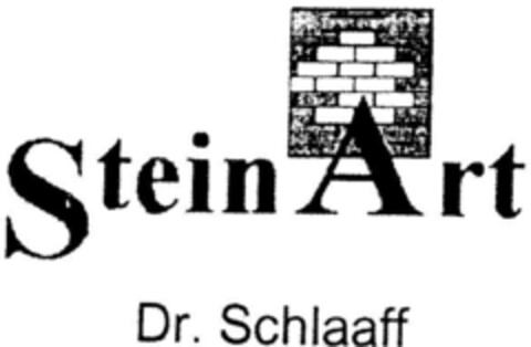 Stein Art Dr. Schlaaff Logo (DPMA, 18.01.1996)