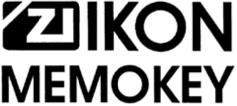 IKON MEMOKEY Logo (DPMA, 12.02.1996)