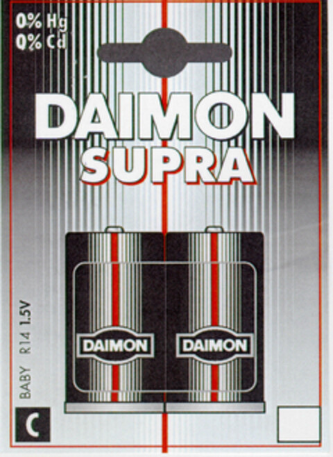 DAIMON SUPRA Logo (DPMA, 14.06.1996)