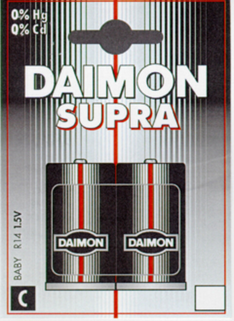 DAIMON SUPRA Logo (DPMA, 06/14/1996)