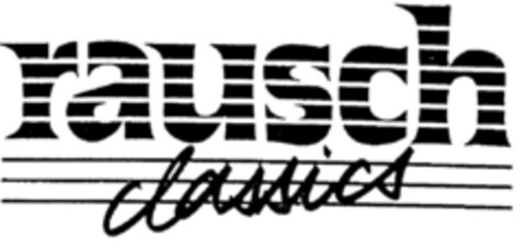 rausch classics Logo (DPMA, 19.09.1996)