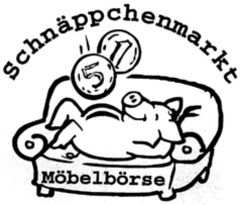 Schnäppchenmarkt Möbelbörse Logo (DPMA, 19.04.1997)