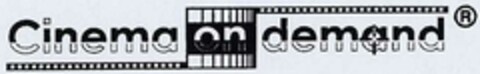 Cinema on demand Logo (DPMA, 29.05.1999)