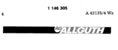 ALLGUTH Logo (DPMA, 28.10.1986)