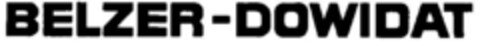 BELZER-DOWIDAT Logo (DPMA, 08.04.1987)