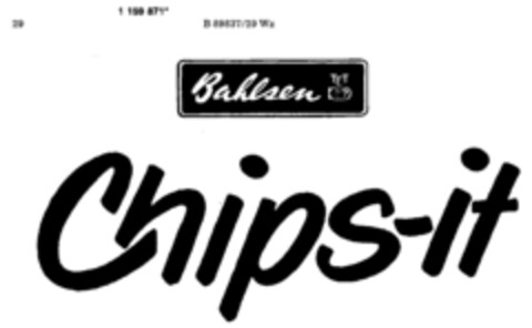 Bahlsen TET Chips-it Logo (DPMA, 10.05.1990)