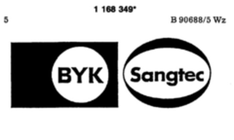 BYK Sangtec Logo (DPMA, 31.08.1990)