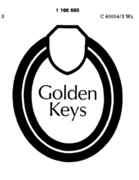 Golden Keys Logo (DPMA, 23.01.1990)