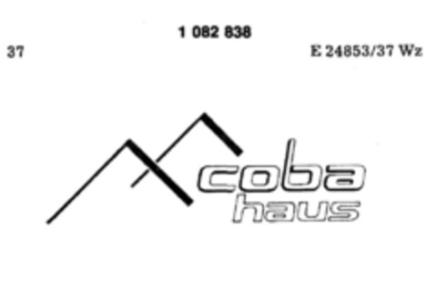 coba haus Logo (DPMA, 23.01.1985)