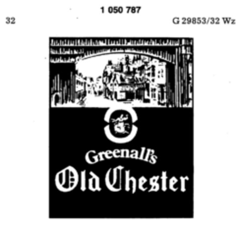 Greenall`s Old Chester Logo (DPMA, 17.09.1982)