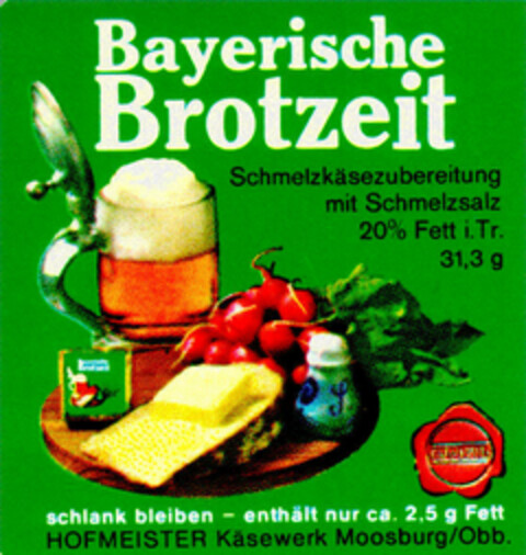 Bayerische Brotzeit Logo (DPMA, 22.08.1972)