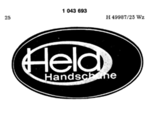 Held Handschuhe Logo (DPMA, 04/23/1982)