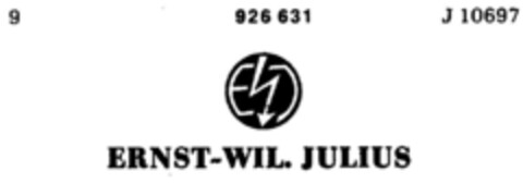 ERNST-WIL. JULIUS Logo (DPMA, 03.02.1973)