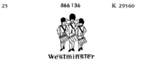 Westminster Logo (DPMA, 02/19/1969)