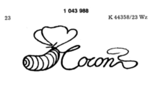 Cocon Logo (DPMA, 22.03.1982)