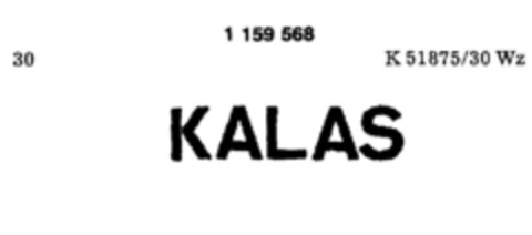 KALAS Logo (DPMA, 19.10.1987)