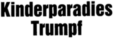 Kinderparadies Trumpf Logo (DPMA, 25.04.1988)