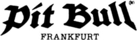 Pit Bull FRANKFURT Logo (DPMA, 08/27/1992)