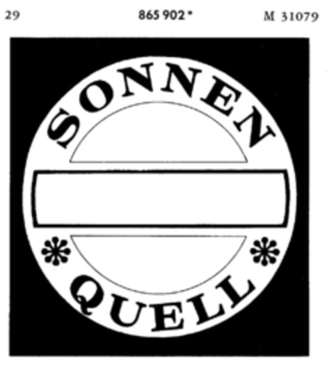 SONNEN QUELL Logo (DPMA, 09.05.1969)