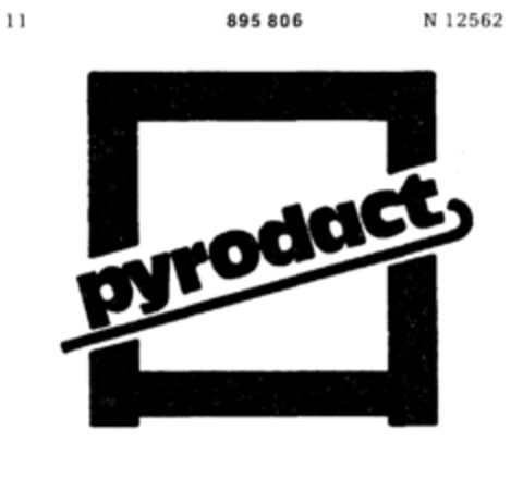 pyrodact Logo (DPMA, 08.07.1971)