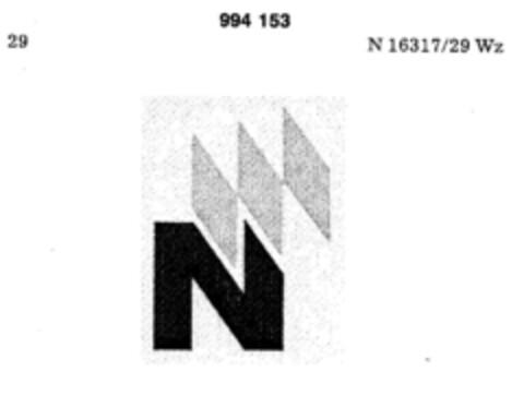N Logo (DPMA, 28.03.1979)