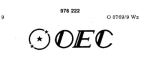 OEC Logo (DPMA, 09.09.1976)