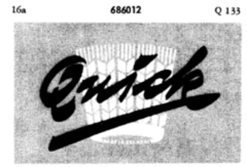 Quick Logo (DPMA, 08/27/1953)