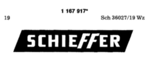 SCHIEFFER Logo (DPMA, 16.02.1990)