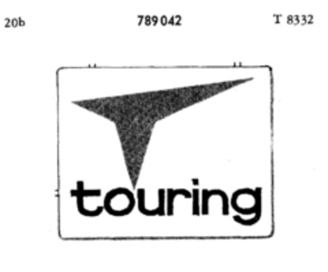 touring Logo (DPMA, 08/14/1962)