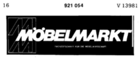 MM MÖBELMARKT Logo (DPMA, 30.04.1973)