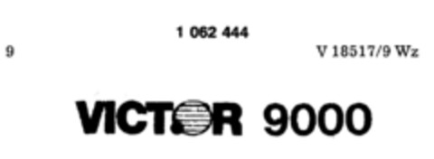 VICTOR 9000 Logo (DPMA, 06/24/1983)