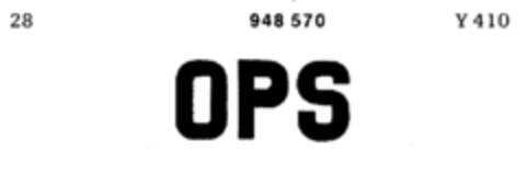 OPS Logo (DPMA, 10/10/1975)