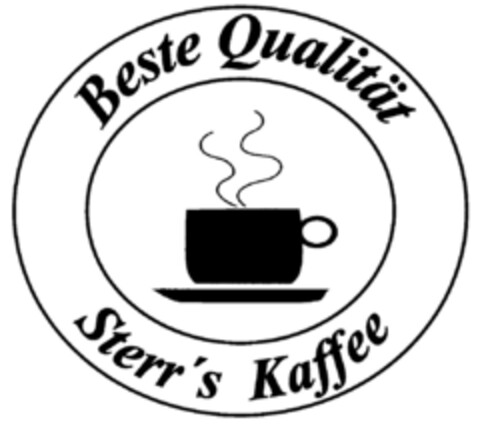 Beste Qualität Sterr's Kaffee Logo (DPMA, 02/24/2000)